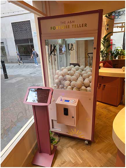 A&M Branded Claw Machine