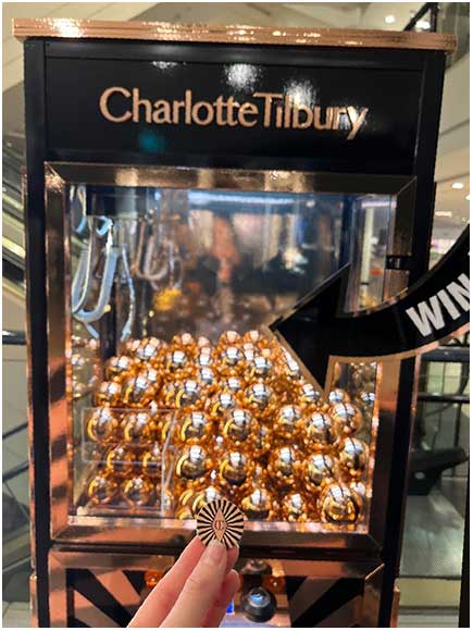 Charlotte Tilbury Branded Prize Grabber