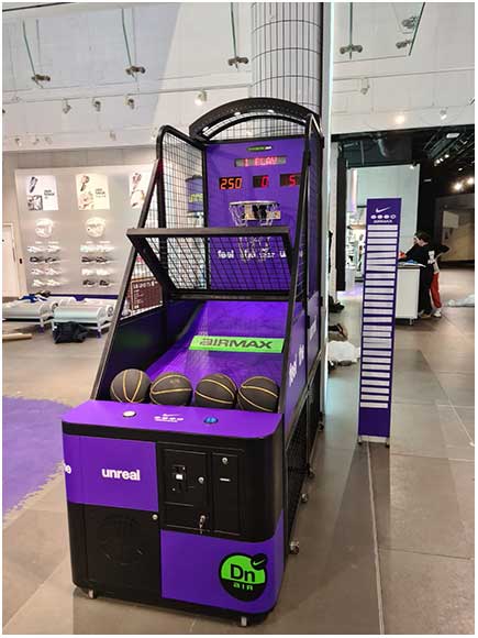 Nike Airmax Branded Arcade Basketball Machine