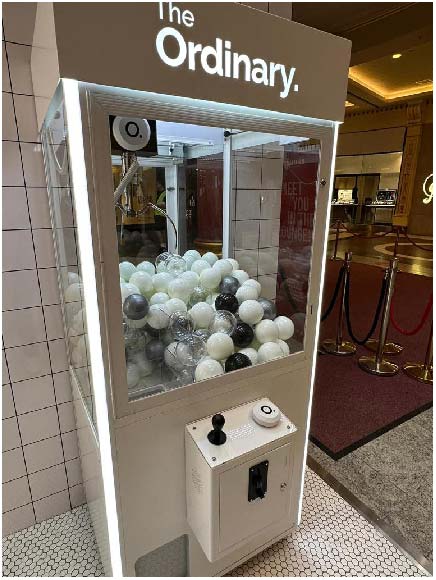 The Ordinary Branded Claw Machine