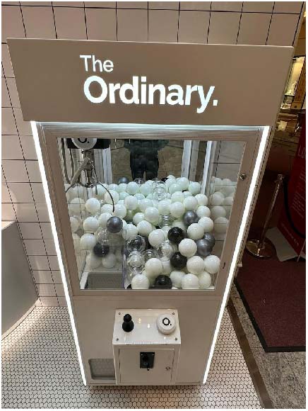 The Ordinary Branded Claw Machine